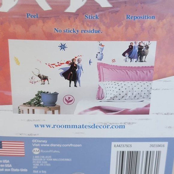Disney Wall Decor Disney Frozel Ii 2 Peel And Stick Wall Decals
